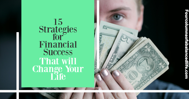 15 Strategies For Financial Success
