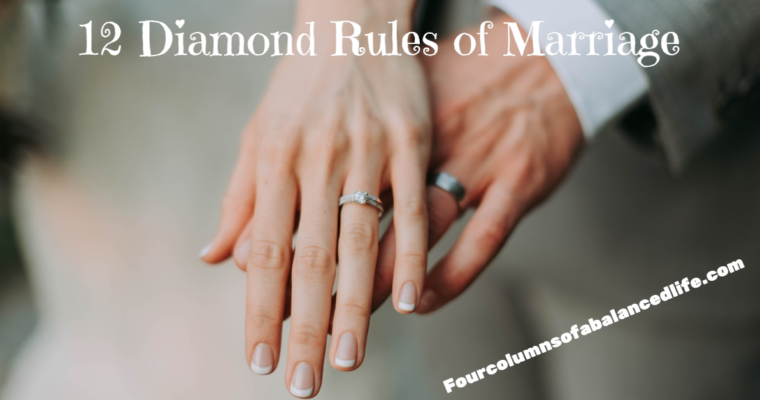 12 Diamond Rules of Marriage