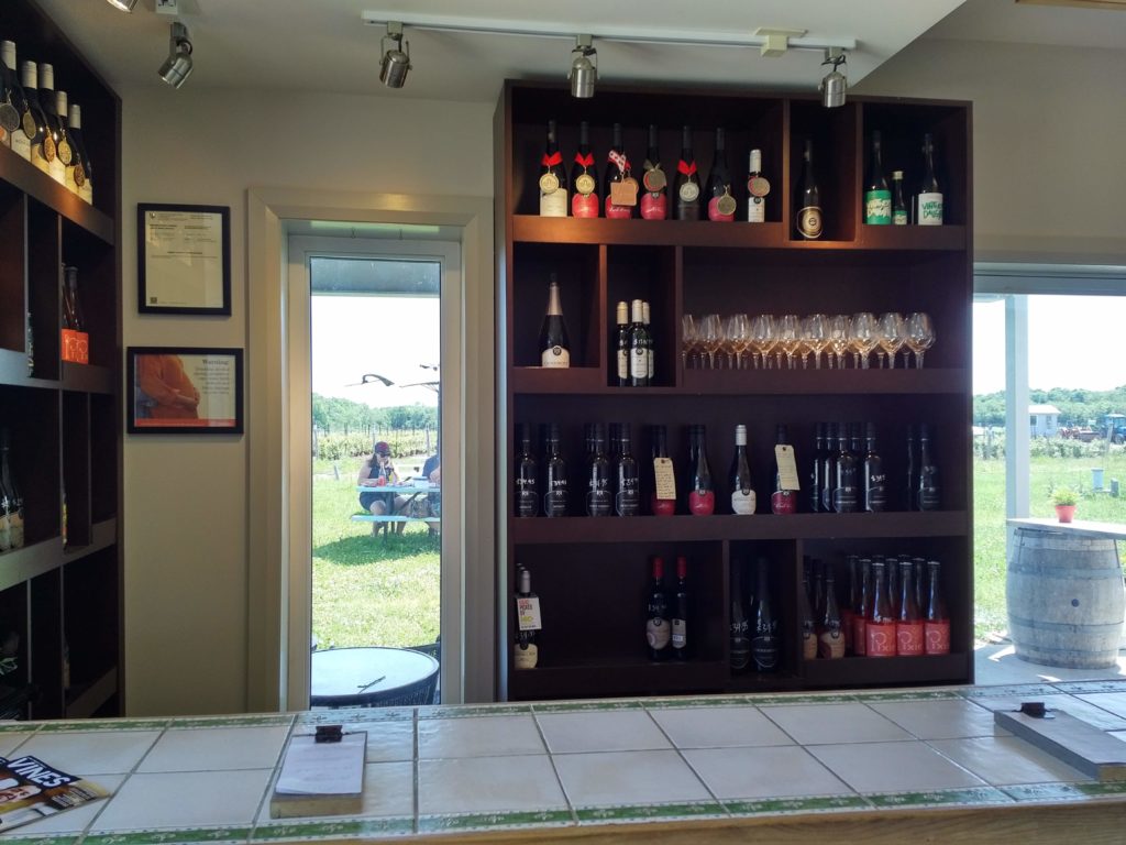 tasting room