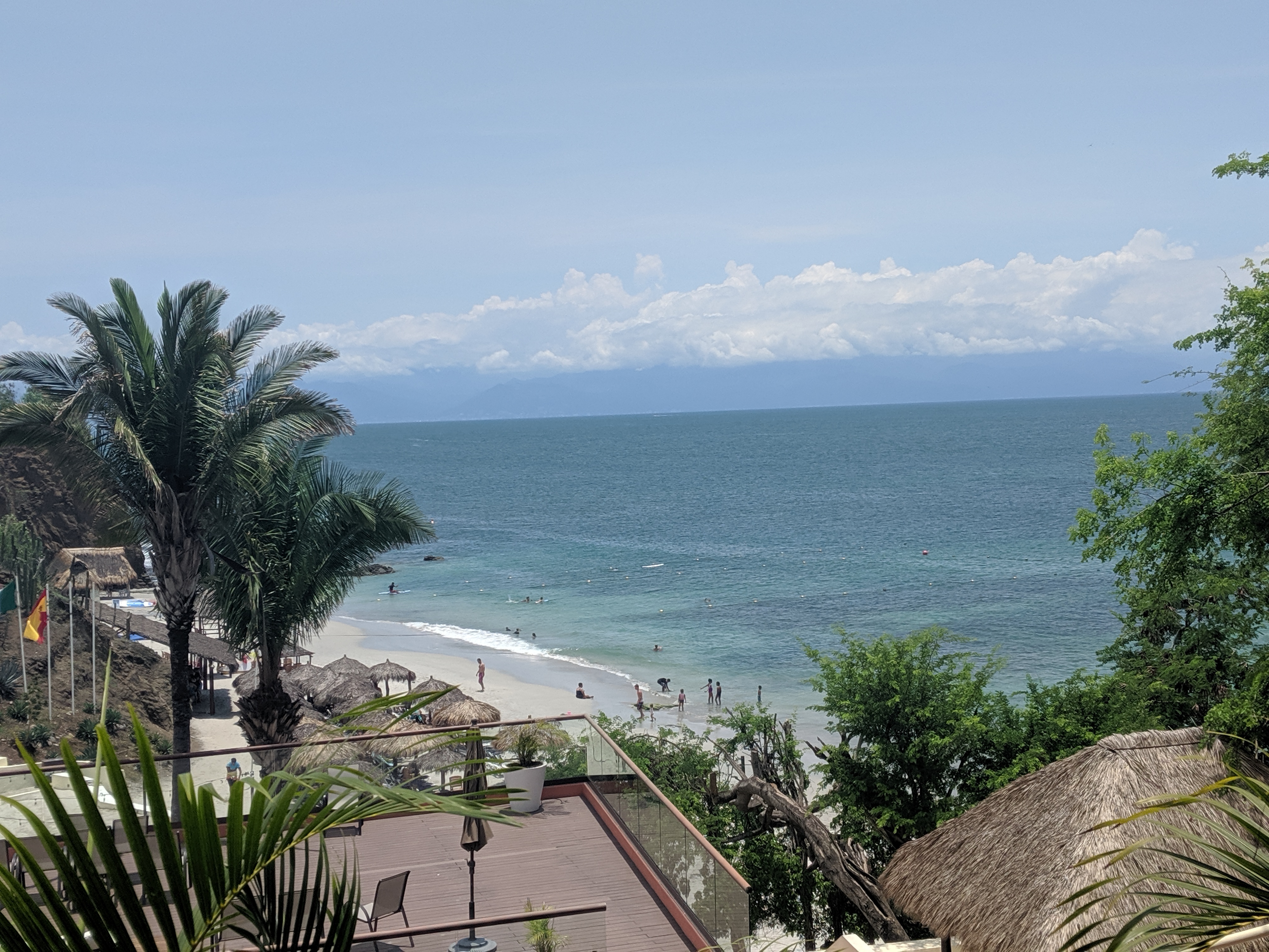 beach at an allinclusive