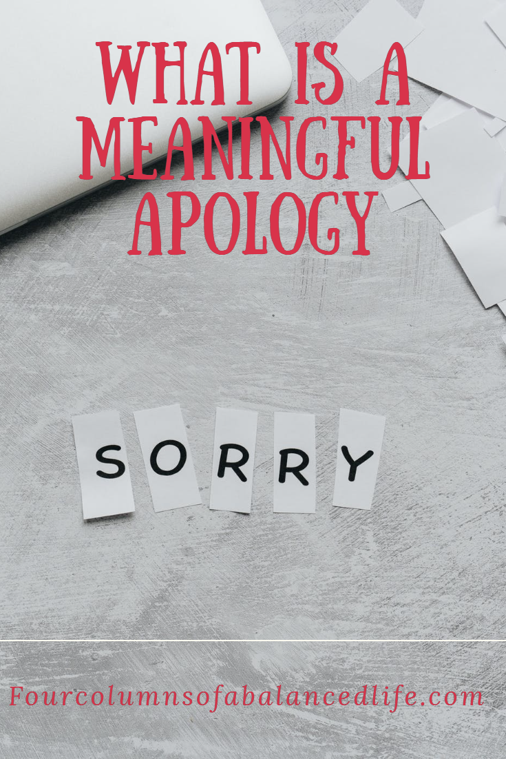 apologize