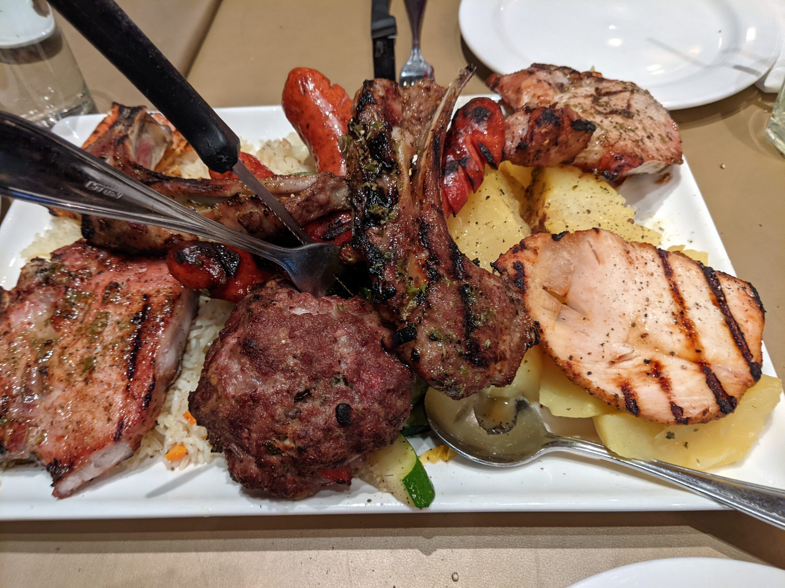 mixed grill platter