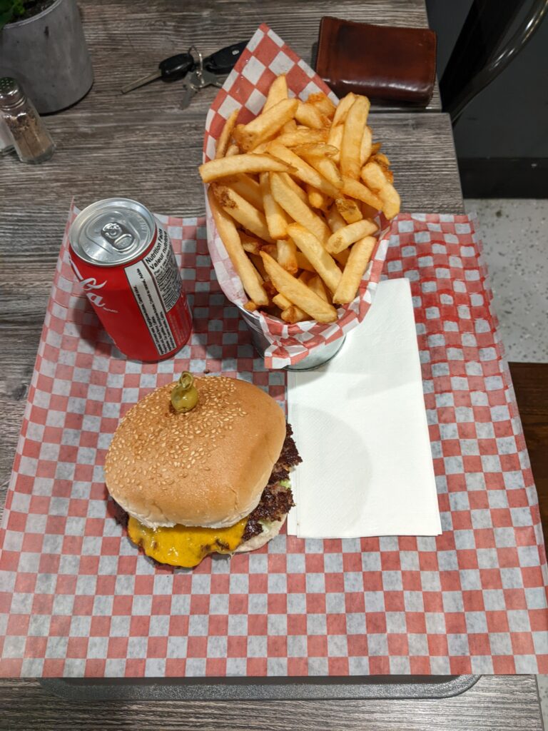 mountain classic burger