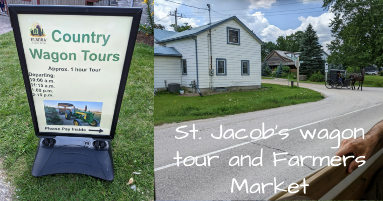 St. Jacob’s wagon tour and farmers market